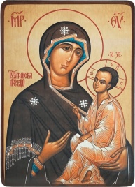 Икона Тихвинская Божией Матери