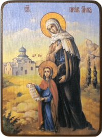 Икона Анна Праведная ростовая