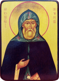 Икона Алексий Печерский, Затворник