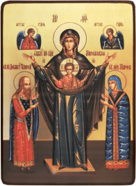 Икона Мирожская Богородица