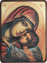 Икона Кардиотисса Божией Матери, яркая