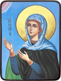 Икона Иуния (Юния) яркая