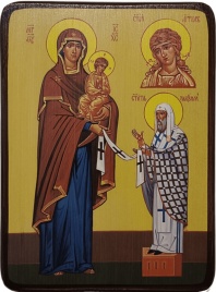 Икона Максимовская Божией Матери, яркая