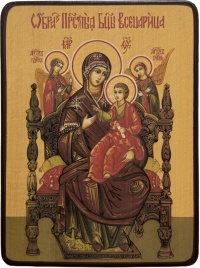 Икона Богородица Всецарица (Пантанасса)