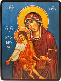 Икона Левишка (Сербская) Божией Матери