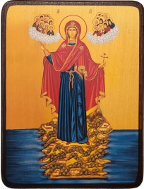 Икона Игумения Горы Афонской Божией Матери