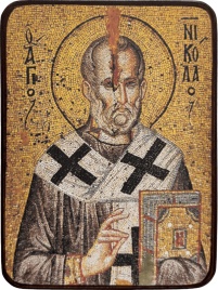 Икона Николай Чудотворец (Никола Устричный)