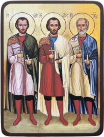 Икона Шалва, Элизбар и Бидзина