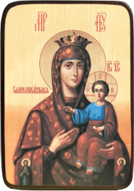 Икона Самонаписавшаяся Божией Матери