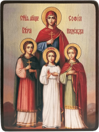 Икона Вера, Надежда, Любовь и мать их София