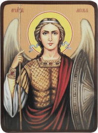 Икона Архангел Михаил, яркий