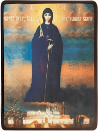 Икона Неугасимая Свеча Вратарница Божией Матери