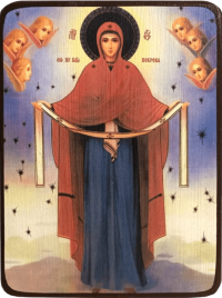 Икона Покров Пресвятой Богородицы