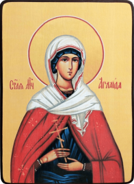 Икона Аглаида мученица