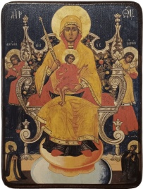 Икона Кипрская (Стромынская) Божией Матери