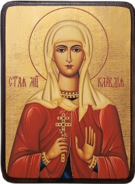 Икона Клавдия Анкирская