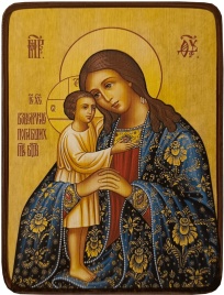 Икона Взыскание погибших Божией Матери, яркая