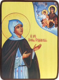 Икона София Суздальская с Богородицей