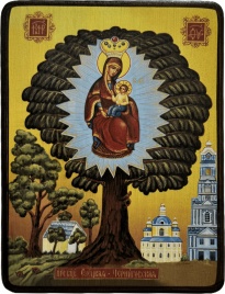 Икона Жировицкая (Елецкая-Черниговская) Божией Матери