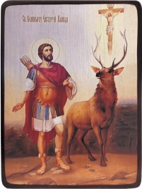 Икона Евстафий Плакида