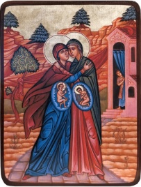Икона Мария и Елисавета