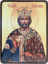 Икона Вахтанг Грузинский, царь