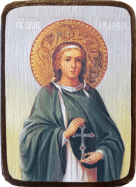 Икона Глафира Амасийская, дева