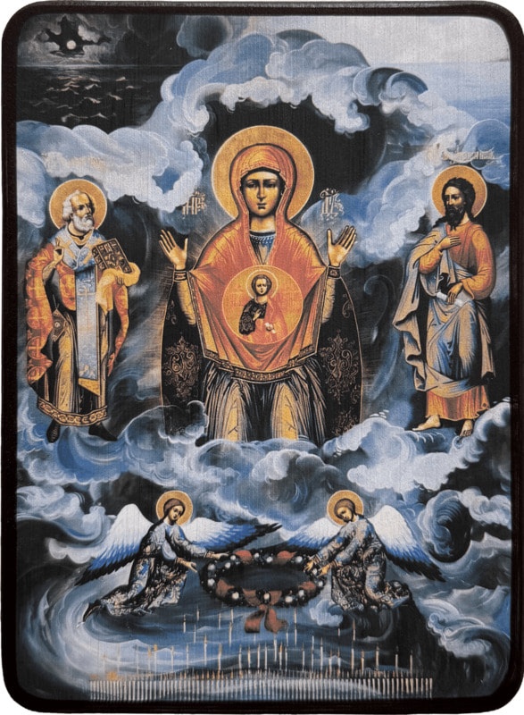 Икона Знамение Морская - Курская "Спасение на водах" фото 2