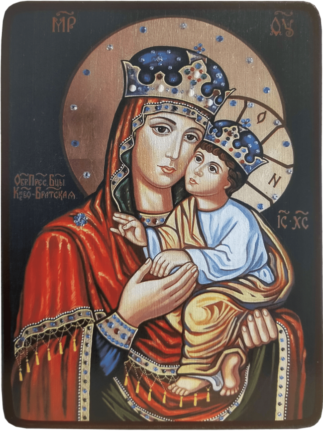 Икона Киево-Братская Божией Матери фото 1