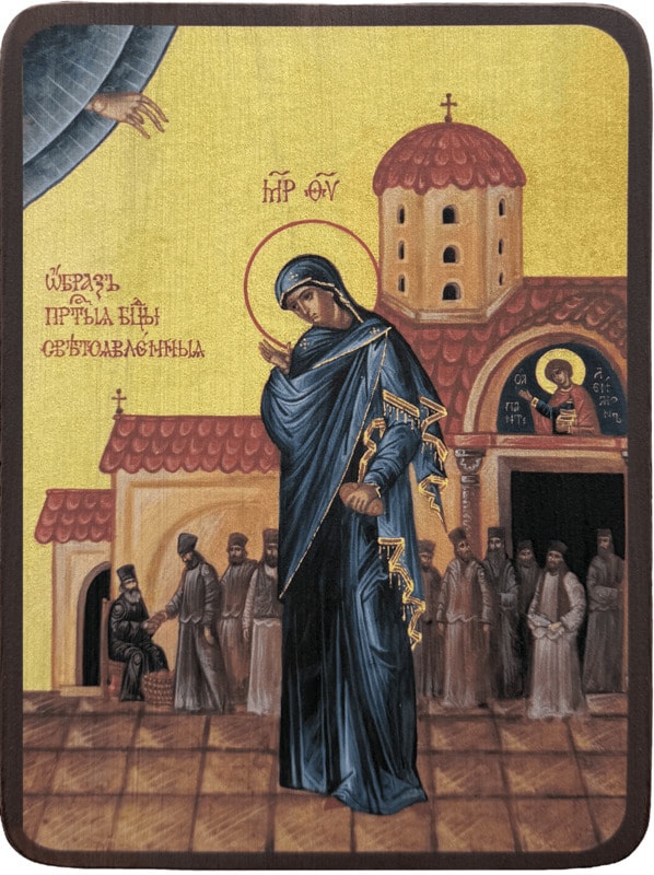 Икона Светописанная (Светоявленная) Божией Матери фото 1