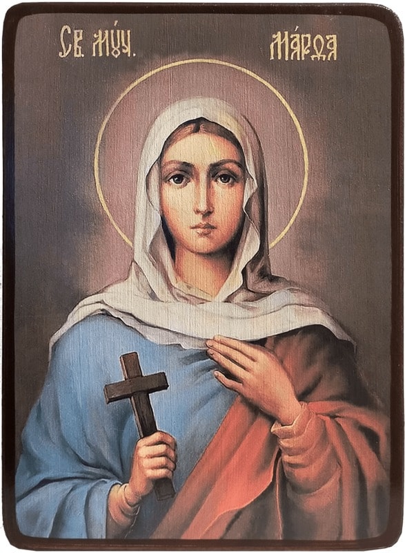 Икона Марфа Вифанская фото 1