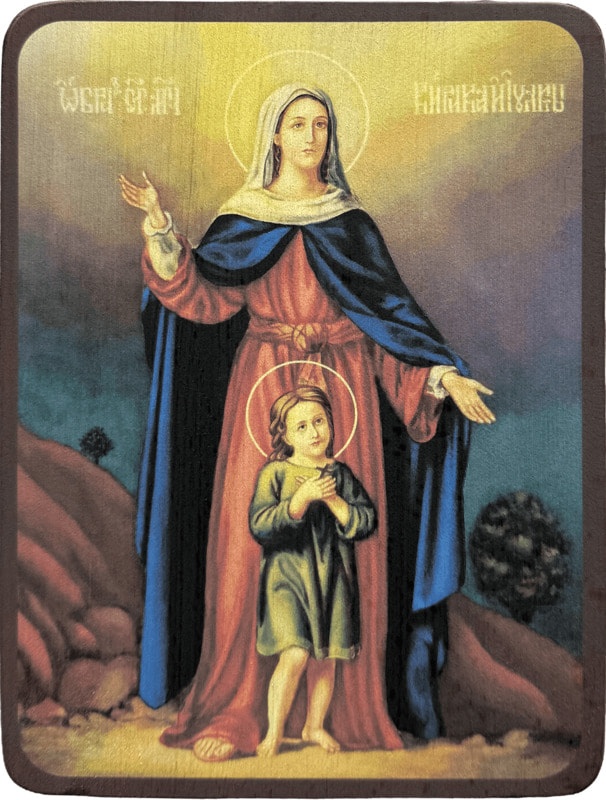 Икона Кирик и Иулитта, яркие фото 1