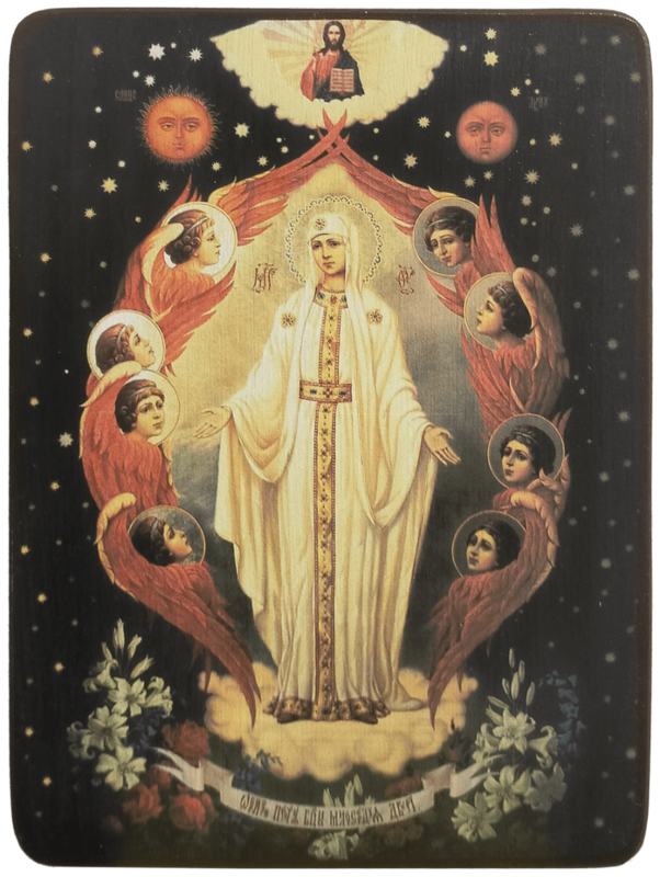 Икона Милосердия двери отверзи нам Божией Матери фото 1