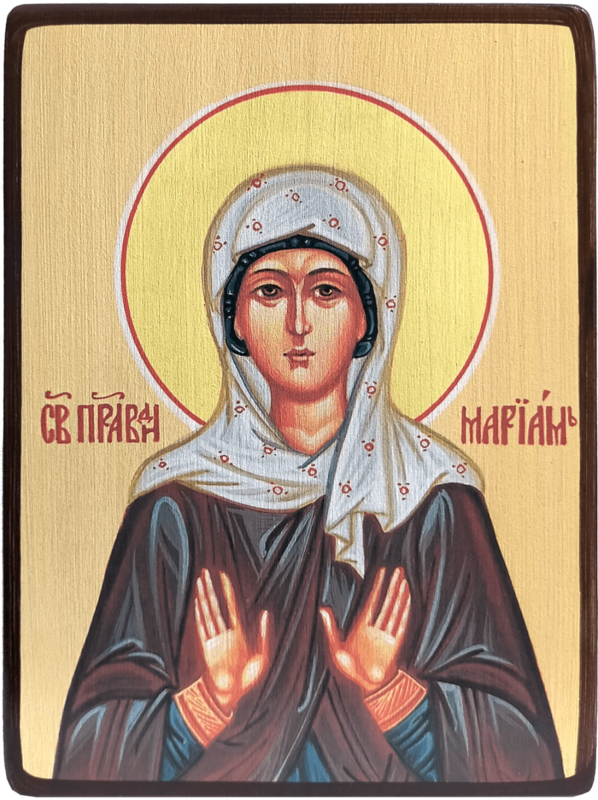 Икона Мариам пророчица, сестра пророка Моисея фото 1