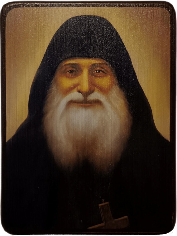 Икона Гавриил Ургебадзе поясной фото 1