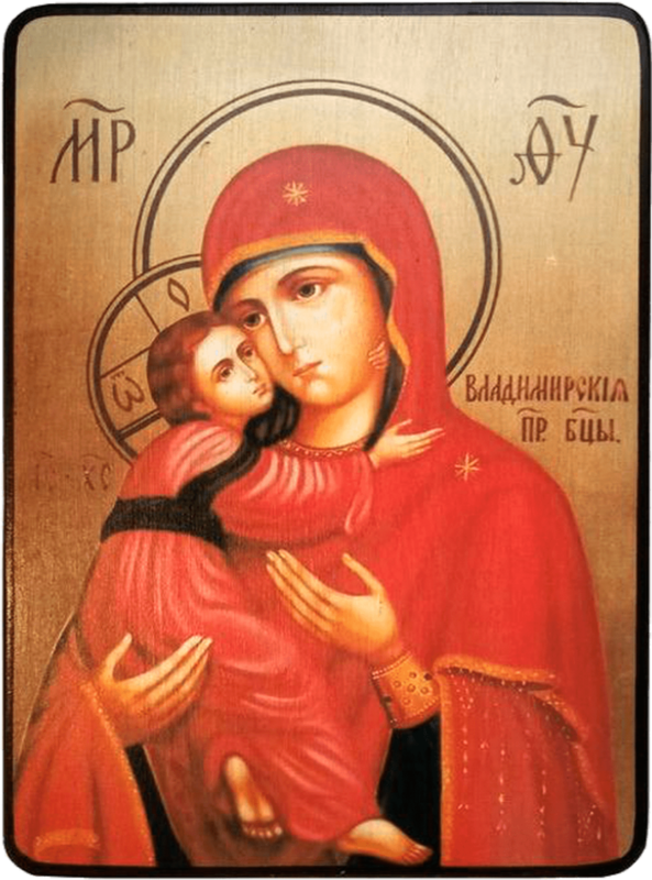 Икона Владимирская Богородица фото 1