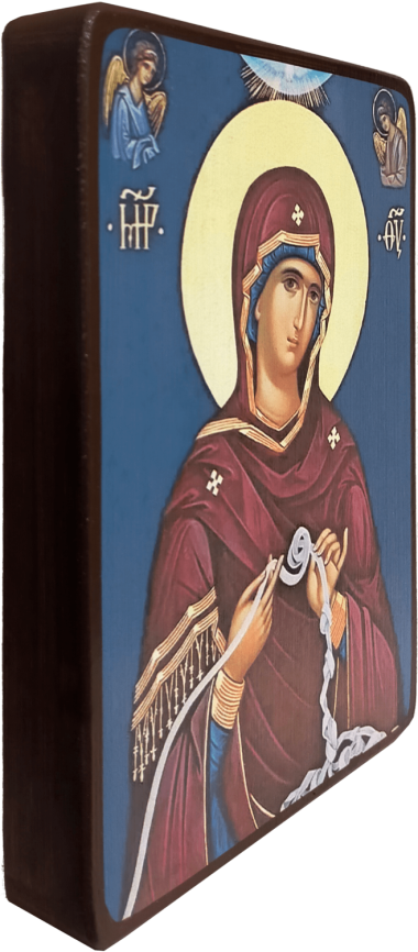 Икона Развязывающая узлы Божией Матери фото 2