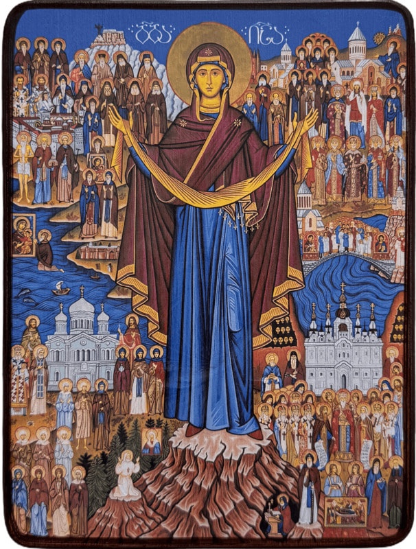 Икона четыре удела Пресвятой Богородицы фото 1