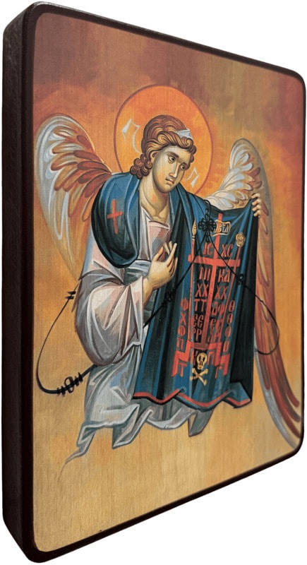 Икона Ангел Хранитель монахов схимников фото 2