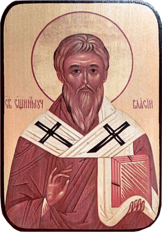 Икона Власий Севастийский фото 1