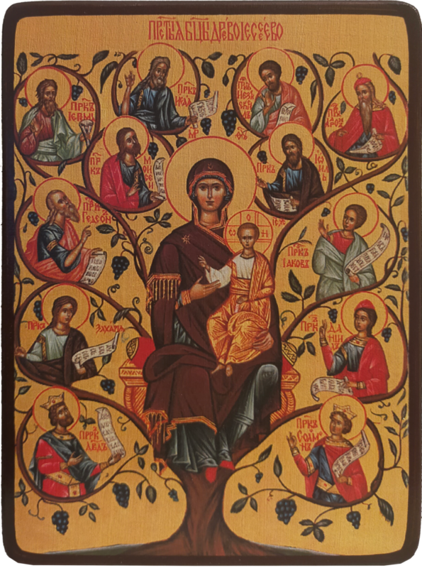 Икона Древо Пресвятой Богородицы фото 1