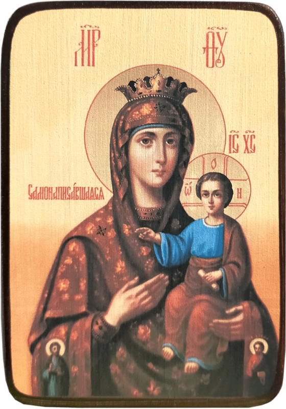 Икона Самонаписавшаяся Божией Матери фото 1