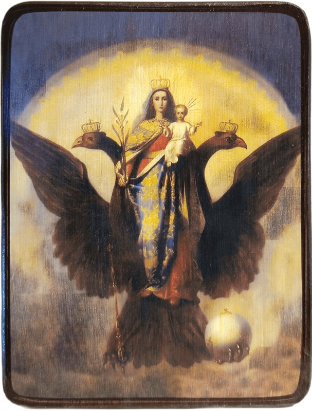 Икона Богородицы Яко орля крылья фото 1