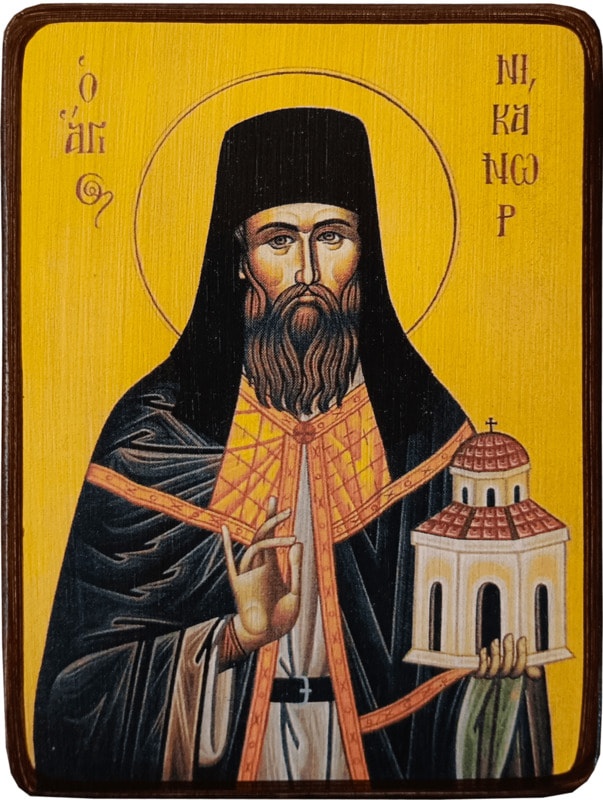 Икона Никанор Чудотворец фото 1