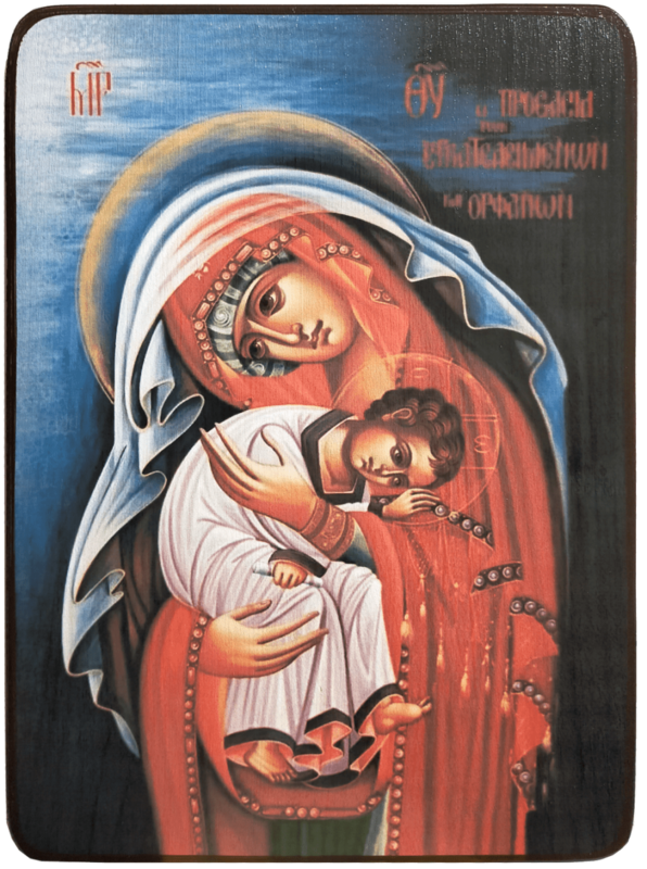Икона Защитница сирых и брошенных Божией Матери фото 1
