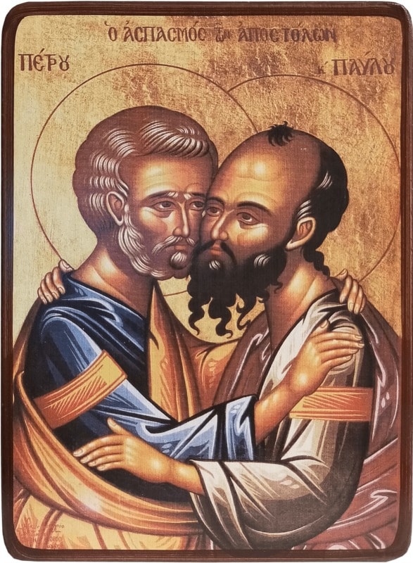 Икона Пётр и Павел фото 1