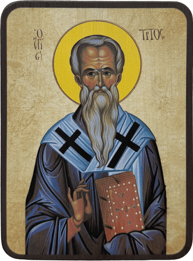 Икона Тит апостол, Критский фото 1