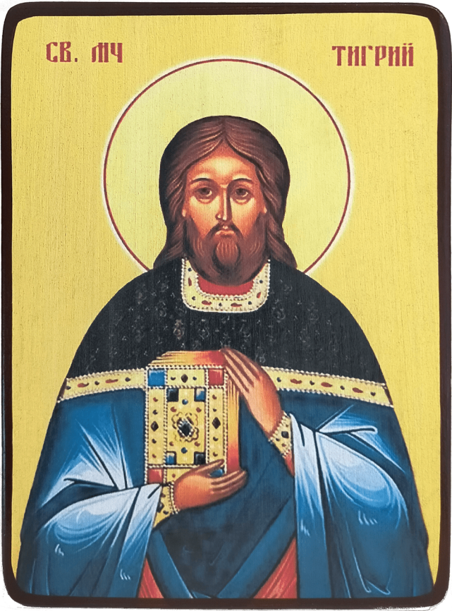 Икона Тигрий Константинопольский фото 1