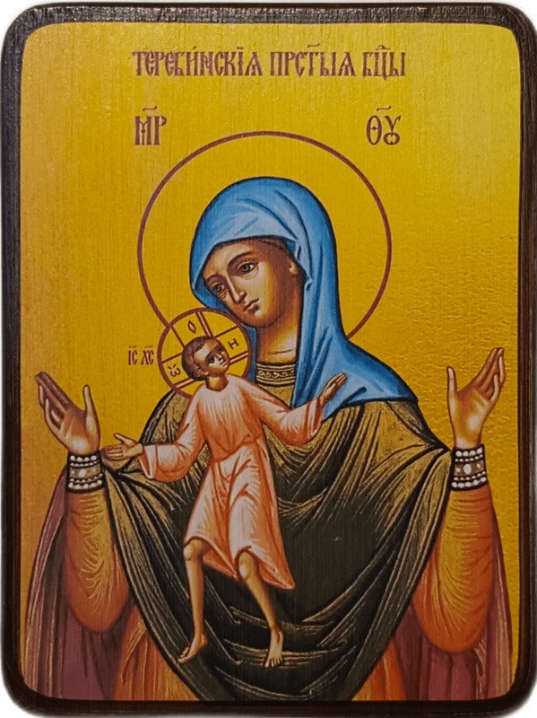 Икона Теребенская (Теребинская) Божией Матери фото 1
