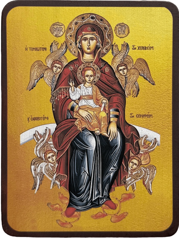 Икона Честнейшая Херувим И Славнейшая Серафим фото 1